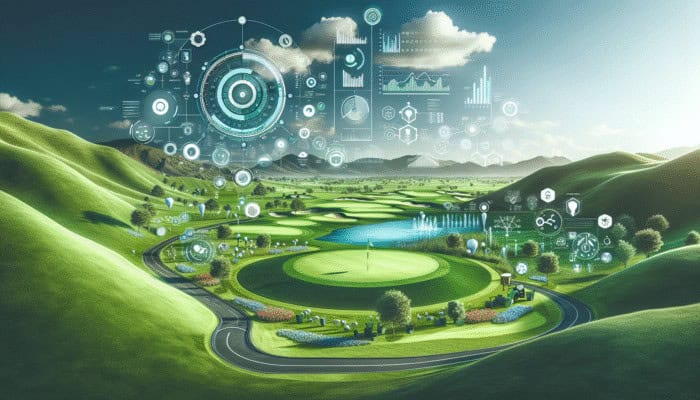 A well-maintained golf course at Schoeman Park Golf Club with vibrant greens and sustainable irrigation.