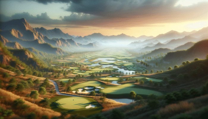 Eagle Canyon Golf Club: A meticulously designed golf course at Eagle Canyon with natural landscapes, strategic hazards, and lush greenery.
