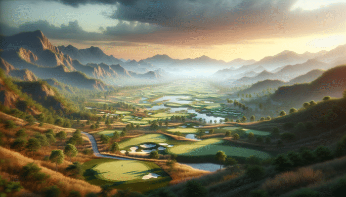 Eagle Canyon Golf Club: A meticulously designed golf course at Eagle Canyon with natural landscapes, strategic hazards, and lush greenery.