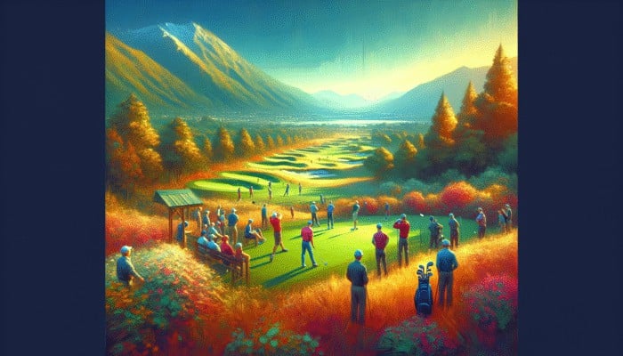 A golf event at Bryanston Country Club for beginners and Gary Player Country Club for seasoned players in South Africa.