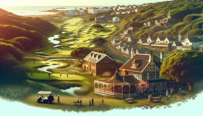 Mtunzini Country Club: Vintage South African golf club with 9-hole course expanded to 18, lush greenery, renovated clubhouse, community events.