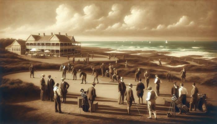 Strand Golf Club: A 1910 golf club on South Africa's coast, known for its challenging course and stunning ocean views.