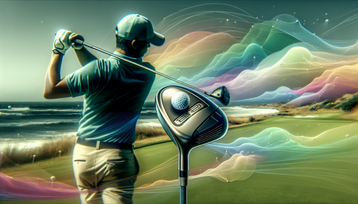 Best Golf Gifts for Holidays: A South African golfer using advanced Callaway and TaylorMade clubs on a coastal course, adjusting for wind.